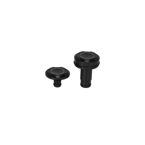 PartzBiz HD: 5001195-Low Rider S Axle Cover Front Wheel Axle, Black, Prem.Glos, Couple PartzBiz HD: 5001195-Low Rider S Axle Cover Front Wheel Axle, Black, Prem.Glos, Couple