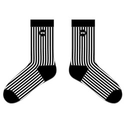 PartzBiz HD 111573 - ถุงเท้ายาว Long Stripes LT C604029