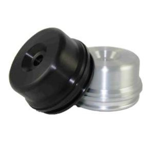 PartzBiz HD: SDESBCH09B-SDI Elite CRF450R Bladder Cap - Black (OD 63.8mm)