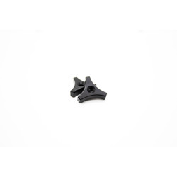 PartzBiz HD SDM-2222008-B - SDI ชุดมือปรับฝาครอบโช้คหน้า AER48 - สีดำ