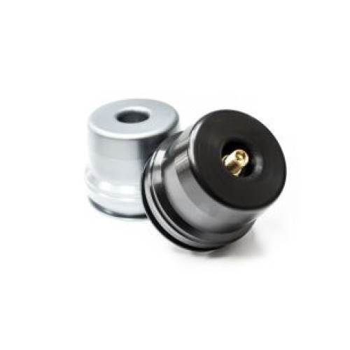 PartzBiz HD: UFRSCP-G-SDI Elite Extended Aluminum Reservoir Cap for Fox 2.5/3.0 Shocks (Grey)