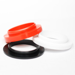 PartzBiz HD WF4CFPPS-1.5 - 4CS 1.5mm Black Floating Piston Preload Spacer