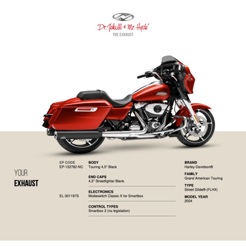 PartzBiz HD: EP-152782-NC-Touring Street Glide (FLHX) - Streefighter Blank PartzBiz HD: EP-152782-NC-Touring Street Glide (FLHX) - Streefighter Blank